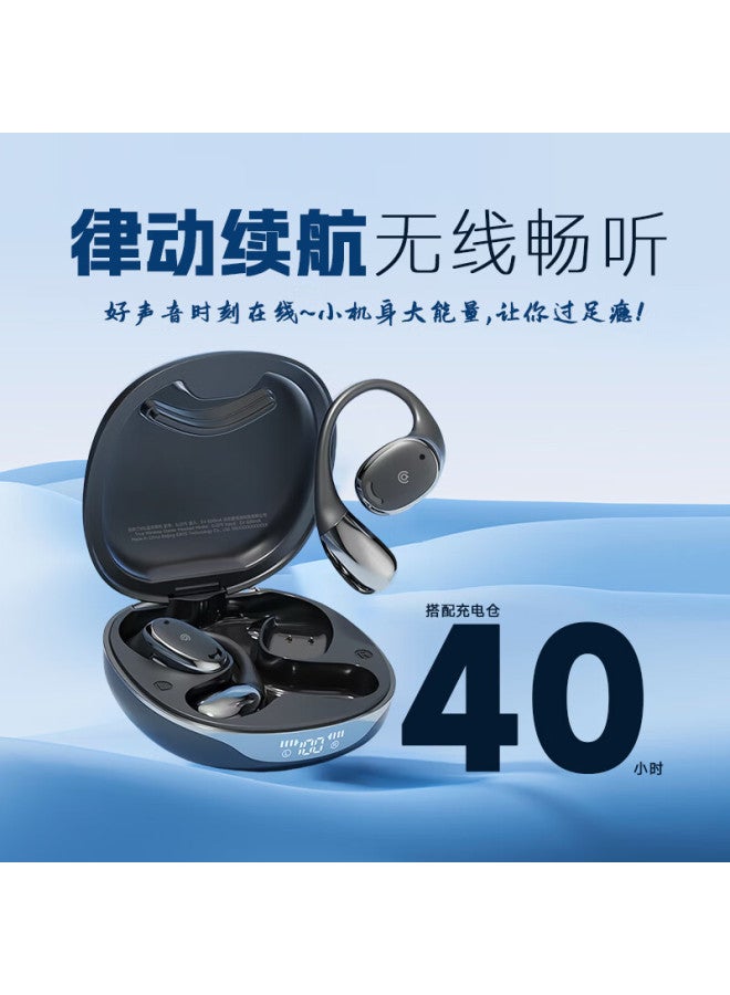 aigo Hanging Ear Bluetooth Headphones, Bone Conduction Concept Air Conduction Headphones, Open-ear Wireless Non-in-ear Headphones - Image 4