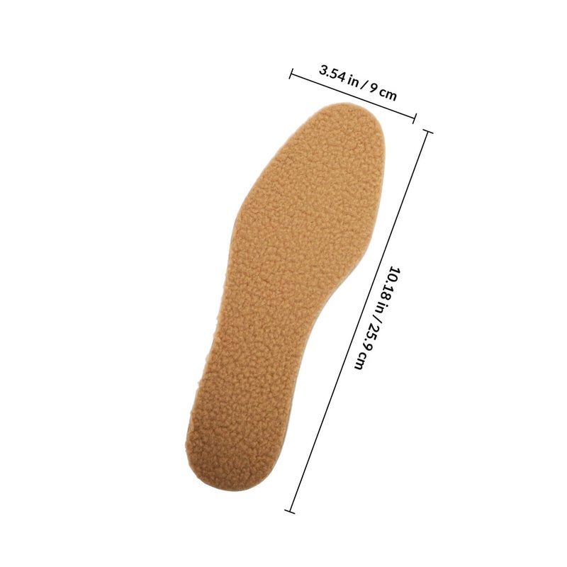 نعال داخلية حرارية دافئة تشبه الصوف غير قابلة للانزلاق ومهواة للرجال والنساء مقاس 39 40 - Image 3
