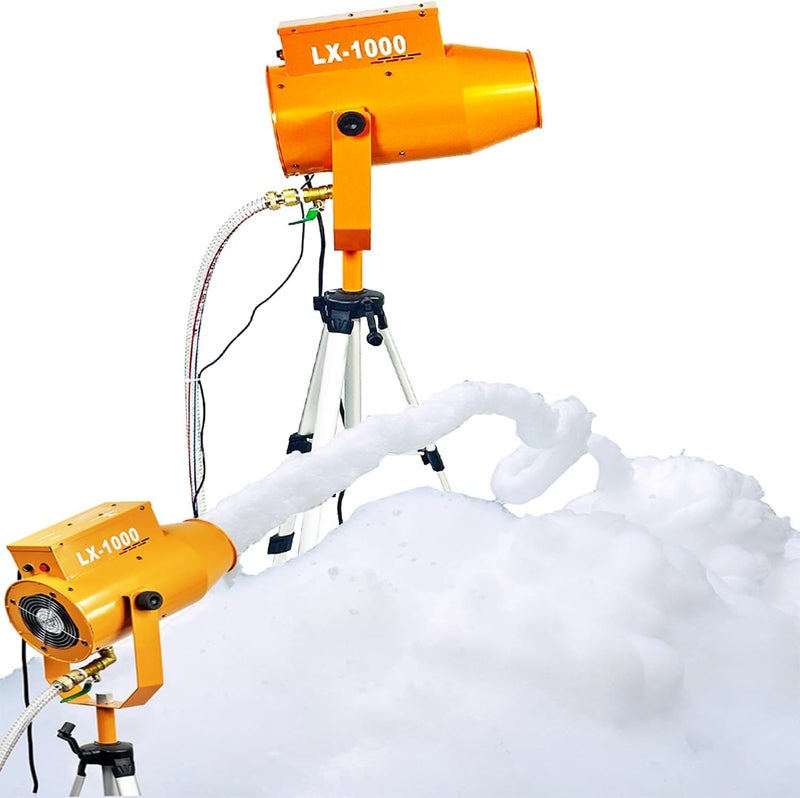 LANGXUN LANGXUN 1000W Summer Foam Party Machine Kids Water Play Foam Blaster with Super Soaker Nozzles  Outdoor Pool Party Foam Cannon for Backyard Splash Pad Summer Camp - Image 5