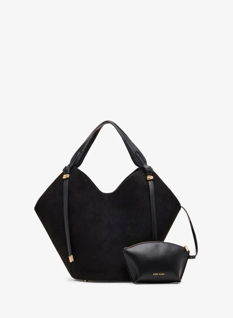 ANNE KLEIN Anne Klein Solid Shoulder Bag With Purse