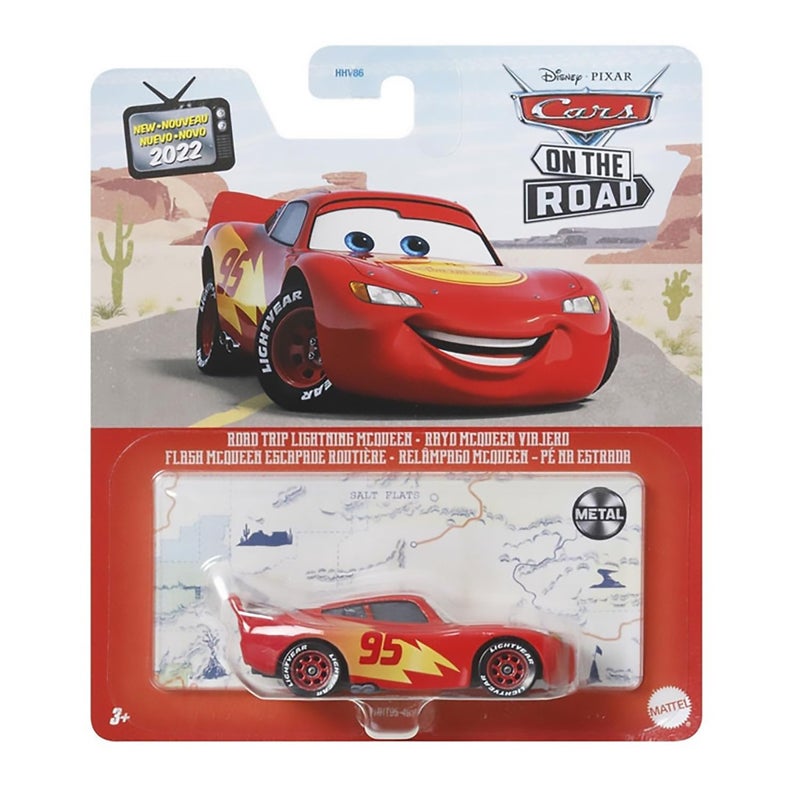 Disney Pixar Cars Road Trip Lightning McQueen 155 Scale - Image 2