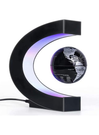 Magnetic Levitation Floating World Map Globe With Led Light Cool Gadgets Decor Fixture Floating Globes And Shade Antigravity Cool Tech Gifts For Home Office Desk Decoration And Teaching Black - pzsku/Z4E1E1A746FA2E5382296Z/45/1743946737/4fa68e4a-77d5-46eb-b6e1-aa963c4689f5