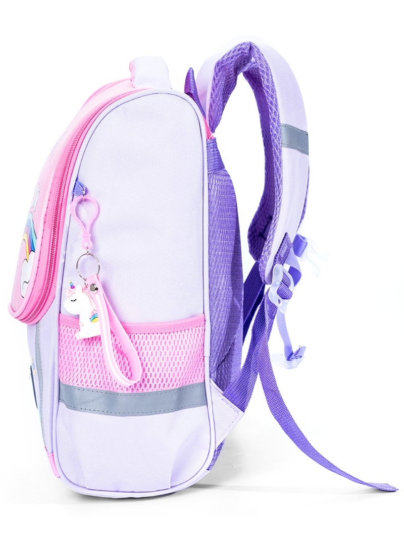Eazy Kids School Bag Unicorn - Purple + Pink  - Image 4