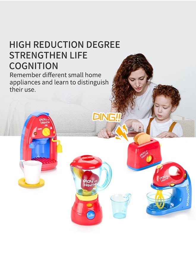 Arabest - Kitchen Appliance Toys with Mixer Blender Coffee Maker and Toaster - Image 1