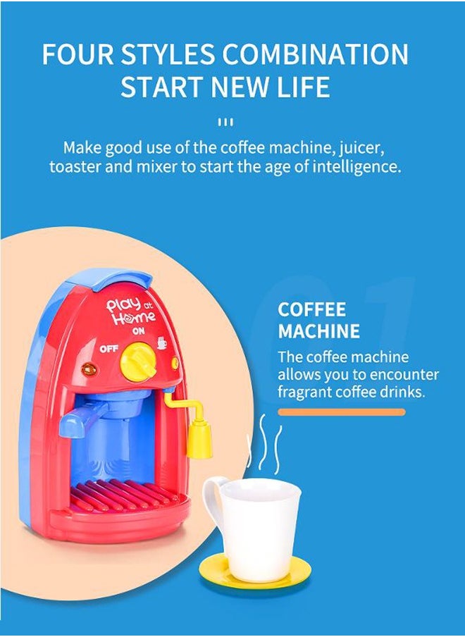 Arabest - Kitchen Appliance Toys with Mixer Blender Coffee Maker and Toaster - Image 1