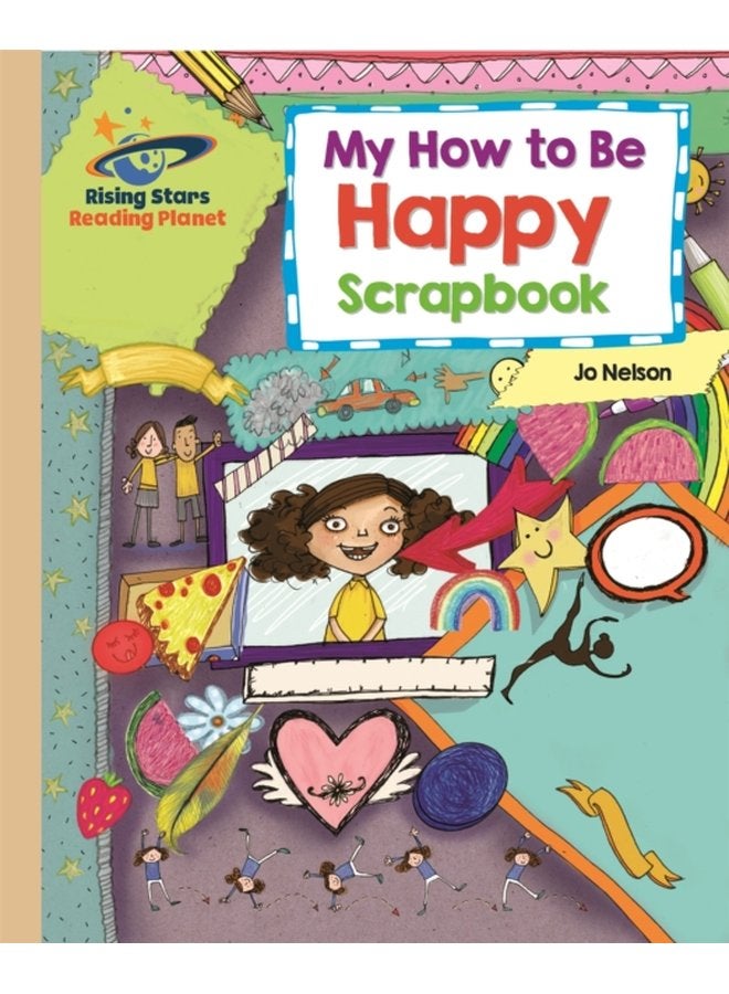 Reading Planet My How to Be Happy Scrapbook Gold Galaxy - Paperback
