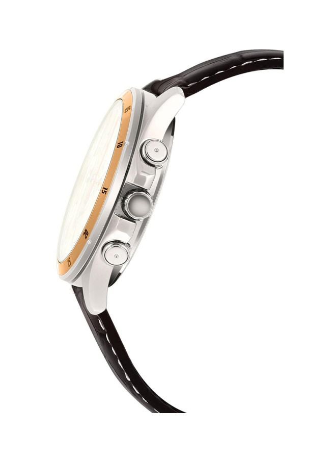 CASIO Men Enticer Chronograph Watch MTP-1374L-7A - 44 mm - Brown - Image 3