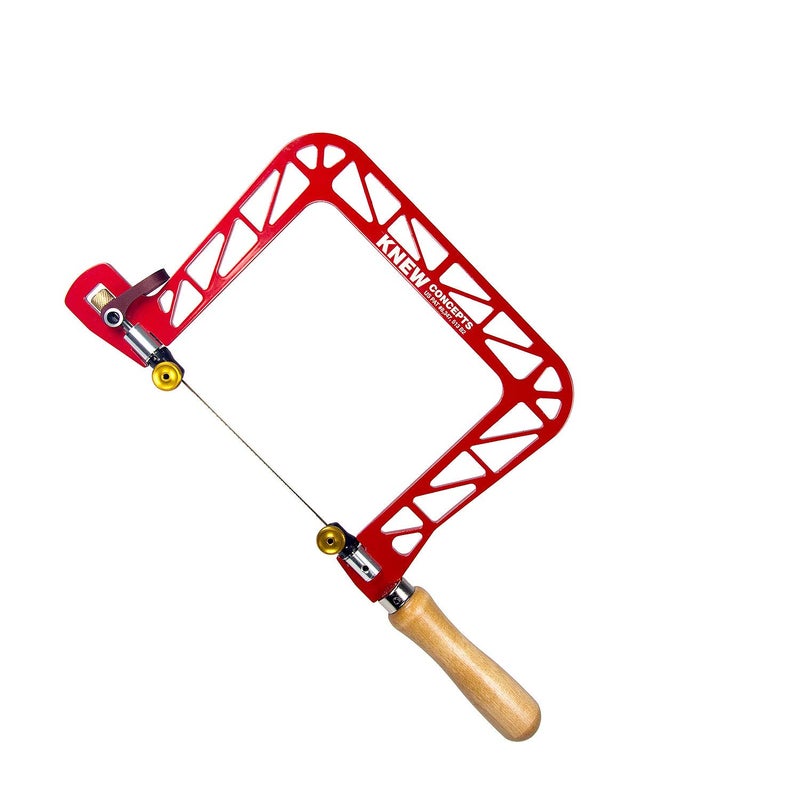 Knew Concepts 5” Mk.IV Heavy Duty Fret Saw With Lever Tension And Swivel Blade Clamps - Image 4