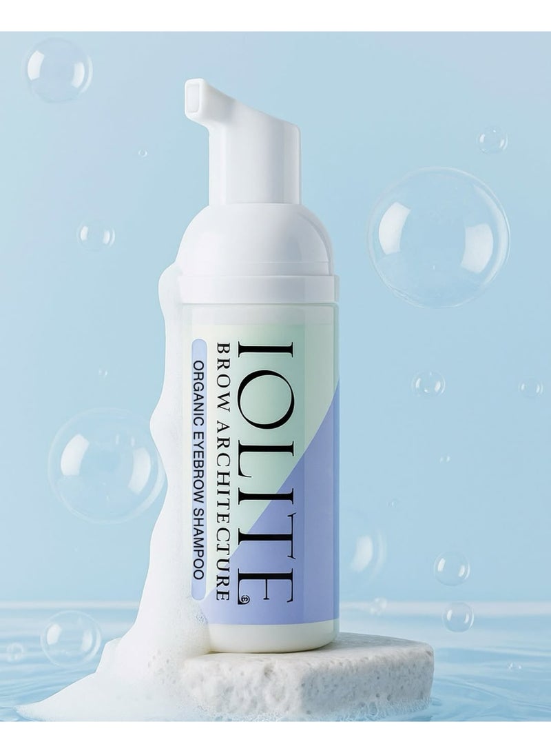 IOLITE Bubble Eyebrow Shampoo Brow Shampoo | Organic Eyebrow Extension Shampoo - ILBS - Image 2