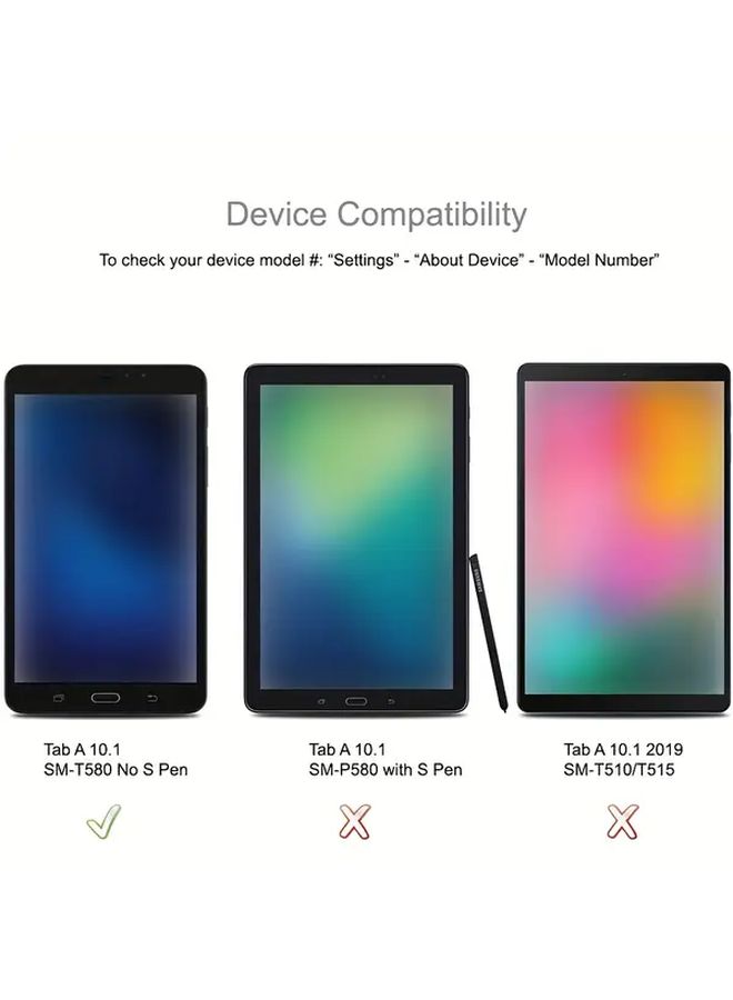 2 Pack Tempered Glass Screen Protector For Samsung Galaxy Tab A A6 10.1 T580 T585 9H Hardness Bubble Free - Image 3