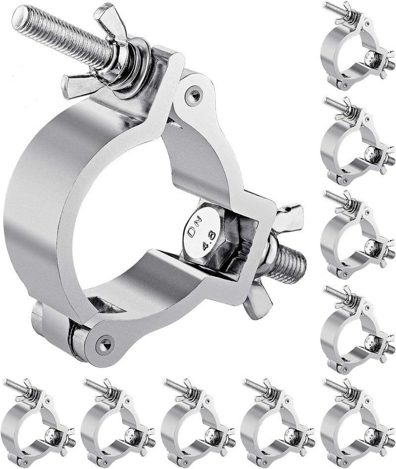 EYESHOT HiLite 10PCS Premium Truss Clamp Stage Light Clamp, 2 Inch Aluminum Light Clamps for Truss - Image 1