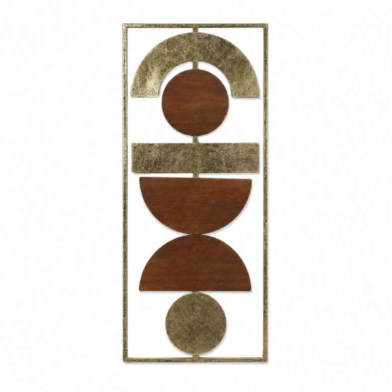 Pan Home Arukai Metal Wall Decor 38x90cm - Brown - 191FHB9900430 - Image 3