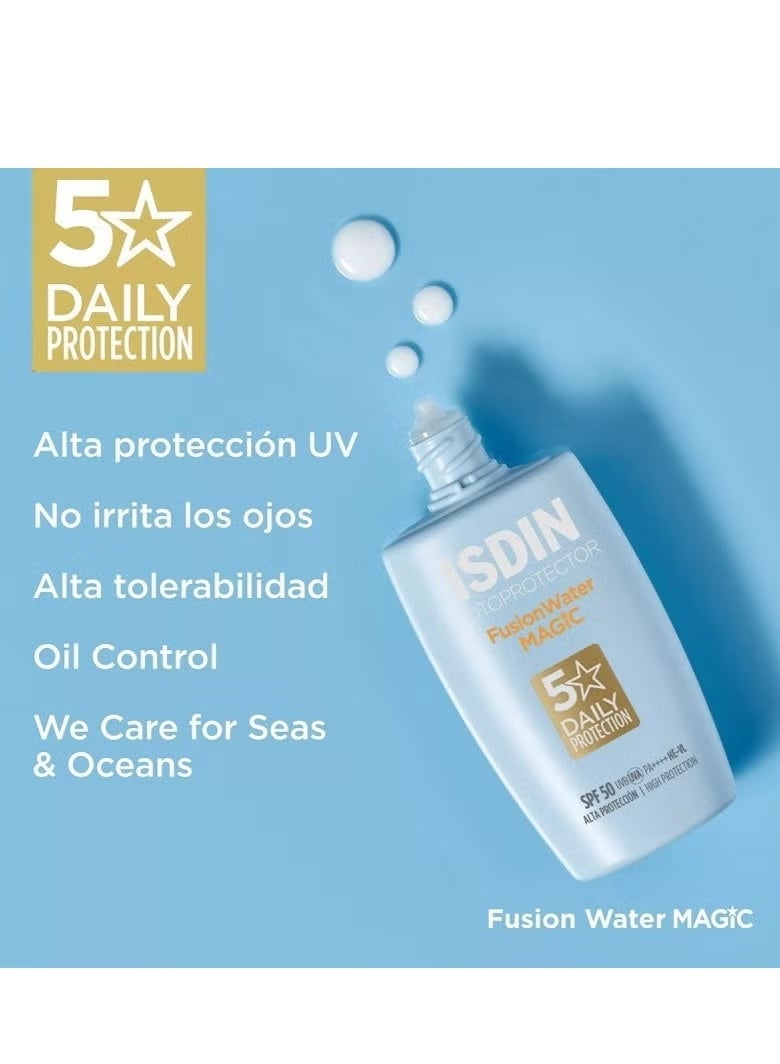 إيسدن فوتوبروتيكتور فيوجن ووتر ماجيك SPF50، 50 مل - Image 2