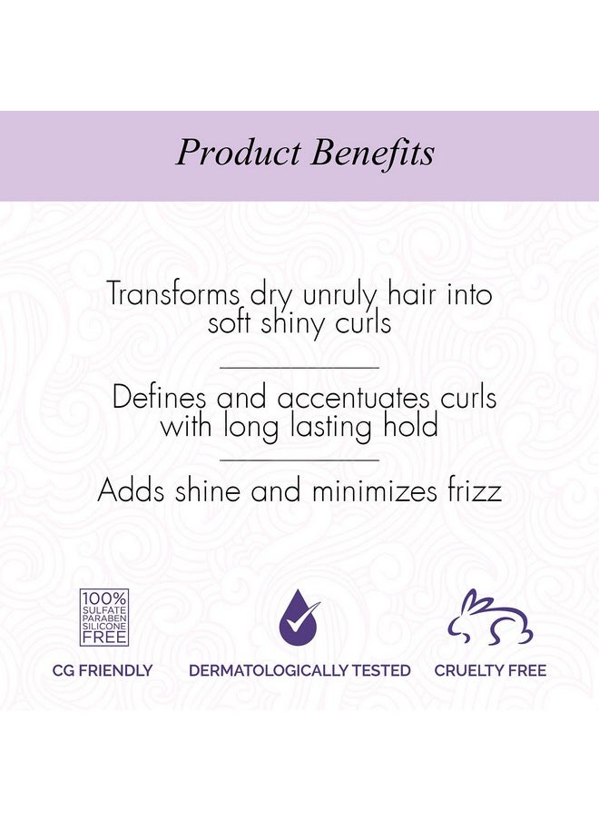Curl Up - Curl Defining Cream - All In One Leave In Conditioner Moisturizes, Enhances Natural Curl Definition & Provides Medium Hold To Dry Frizzy, Wavy & Curly Hair 150G - Image 1
