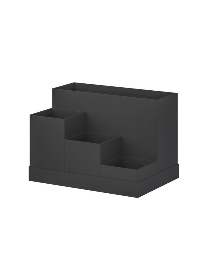 تجينا تيينا منظم مكتب، أسود، 18×17 سم - Image 1