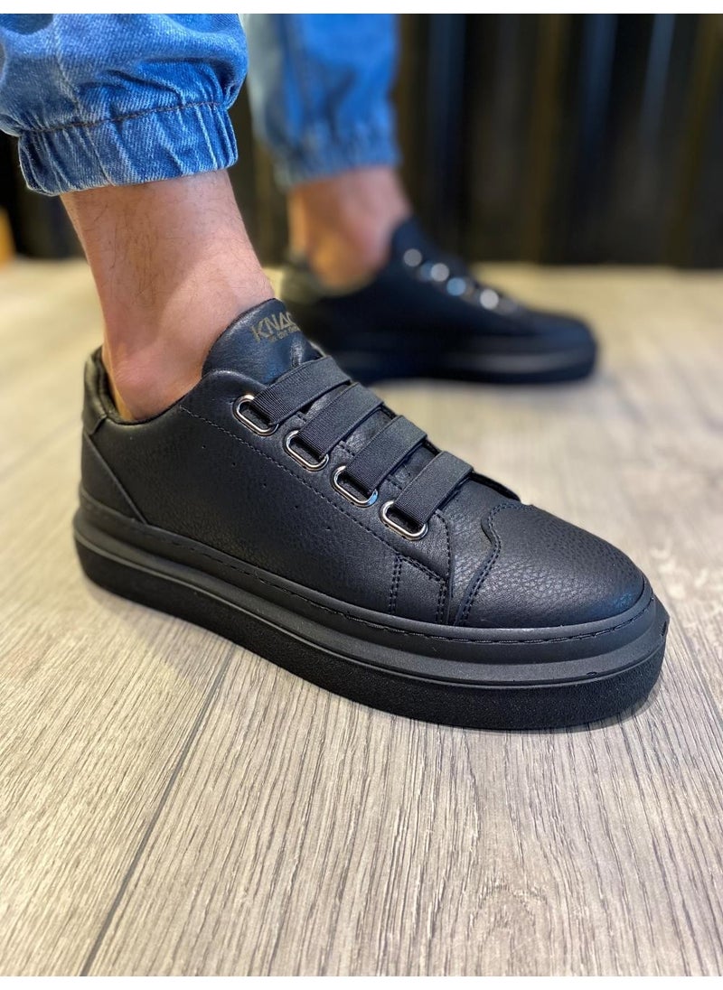 KnACK - Casual Shoes 521 Black (Black Sole) - Image 1