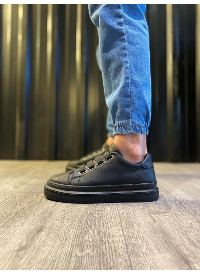 KnACK - Casual Shoes 521 Black (Black Sole) - Image 1