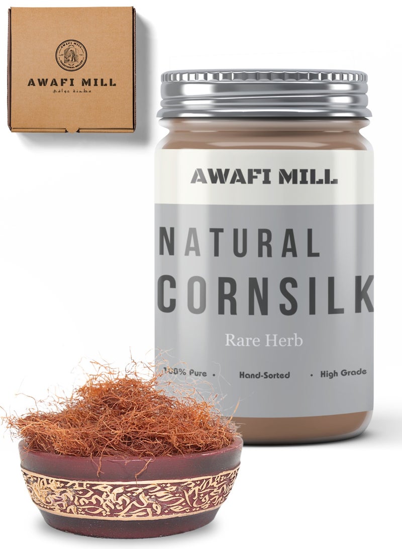 Awafi Mill AWAFI MILL Natural Dry Corn Silk | Pure, Dried Corn Silk for Tea and Herbal Uses - Image 1