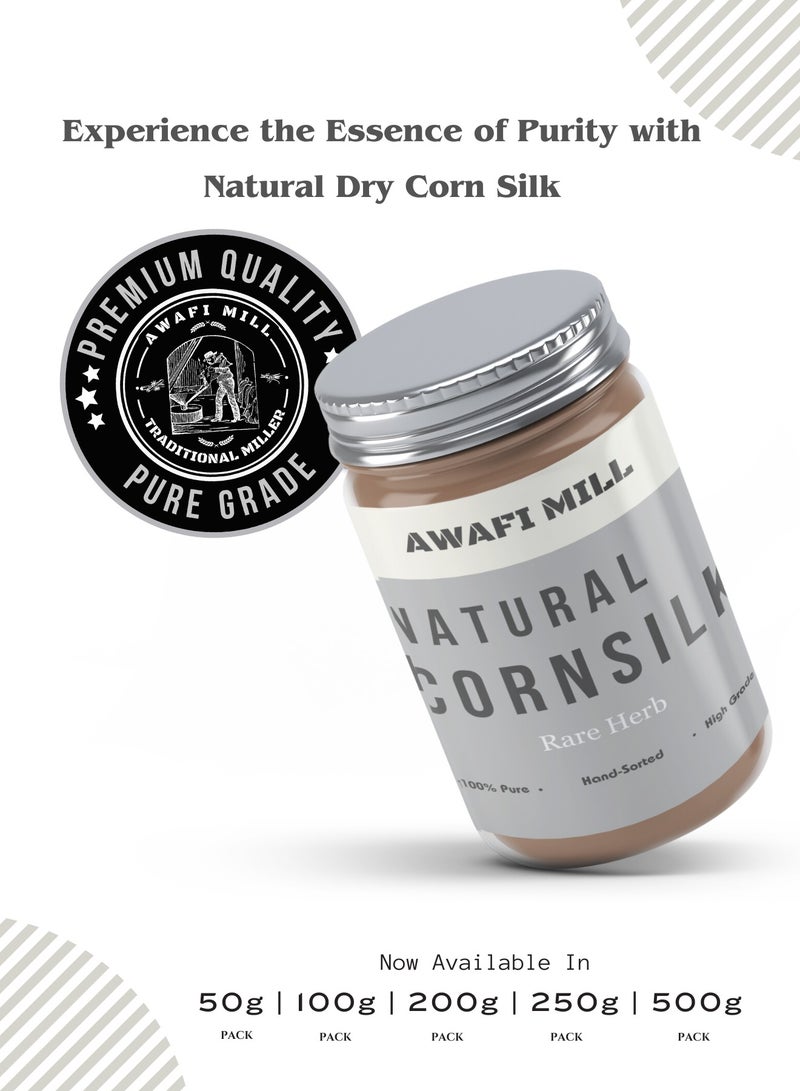 Awafi Mill AWAFI MILL Natural Dry Corn Silk | Pure, Dried Corn Silk for Tea and Herbal Uses - Image 4