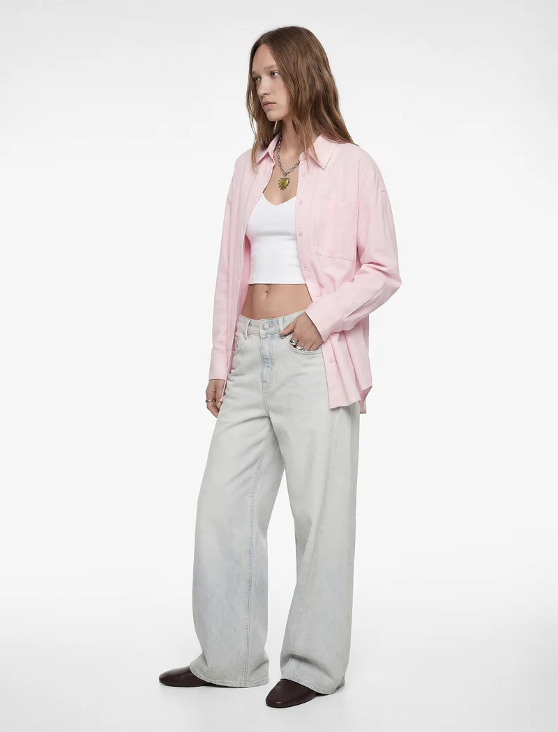كوتون Oversize Shirt
