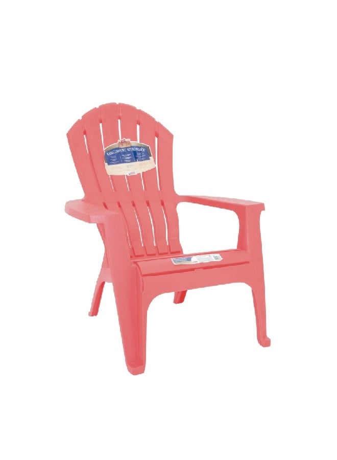Weather Resistant Comfortable Seating Adirondack Chair Cherry Red 95.2 x 76.2 x 82.5 cm 8371-26-3700