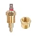 ZIMISI Electric Cooling Fan Thermostat Switch 185 to 175 Degree Car Engine Radiator Sensor Switch with 38 Pipe Thread AC Fan Thermostat Temperature Switch for 10 12 14 16 Fan 175 - Image 2