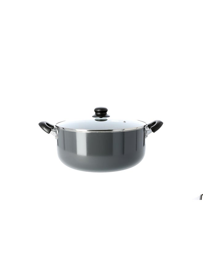 Delcasa Non Stick Aluminum Casserole, 32 cm - Image 2