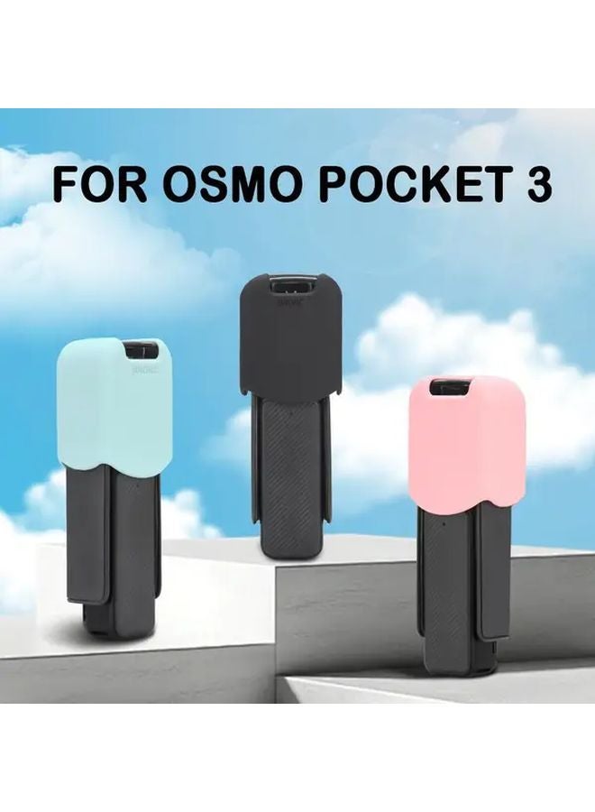 Pink Silicone Lens Cover For DJI Osmo Pocket 3 Handheld Gimbal Scratch Resistant Protector - Image 3
