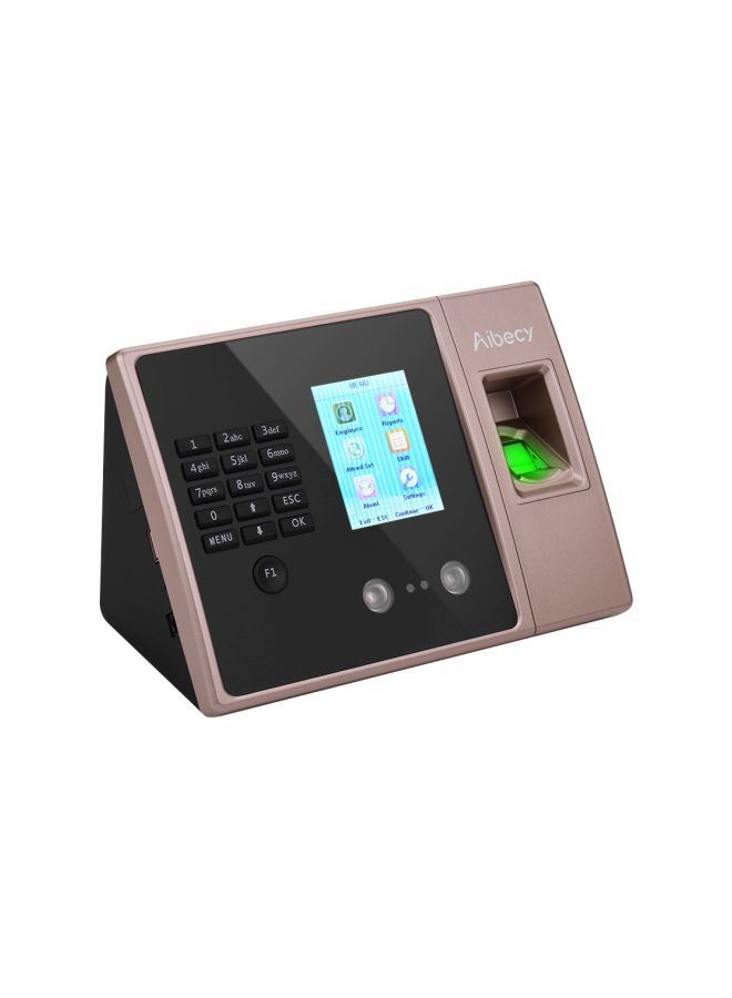 Aibecy Time Attendance Machine Black/Rose Gold - Image 4