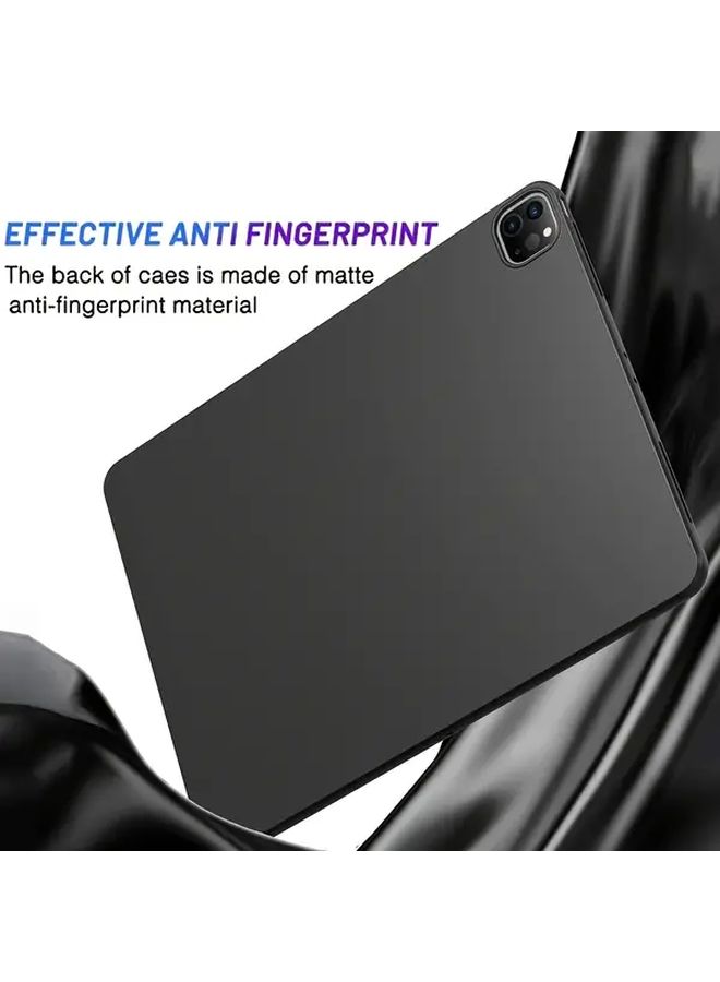 Case For iPad Pro 12.9 Inch 2022 Protective Cover, Soft TPU Back Case, Lightweight Anti Slip, Scratch Resistant, Wireless Charging Compatible, Anti Fingerprint - Image 4