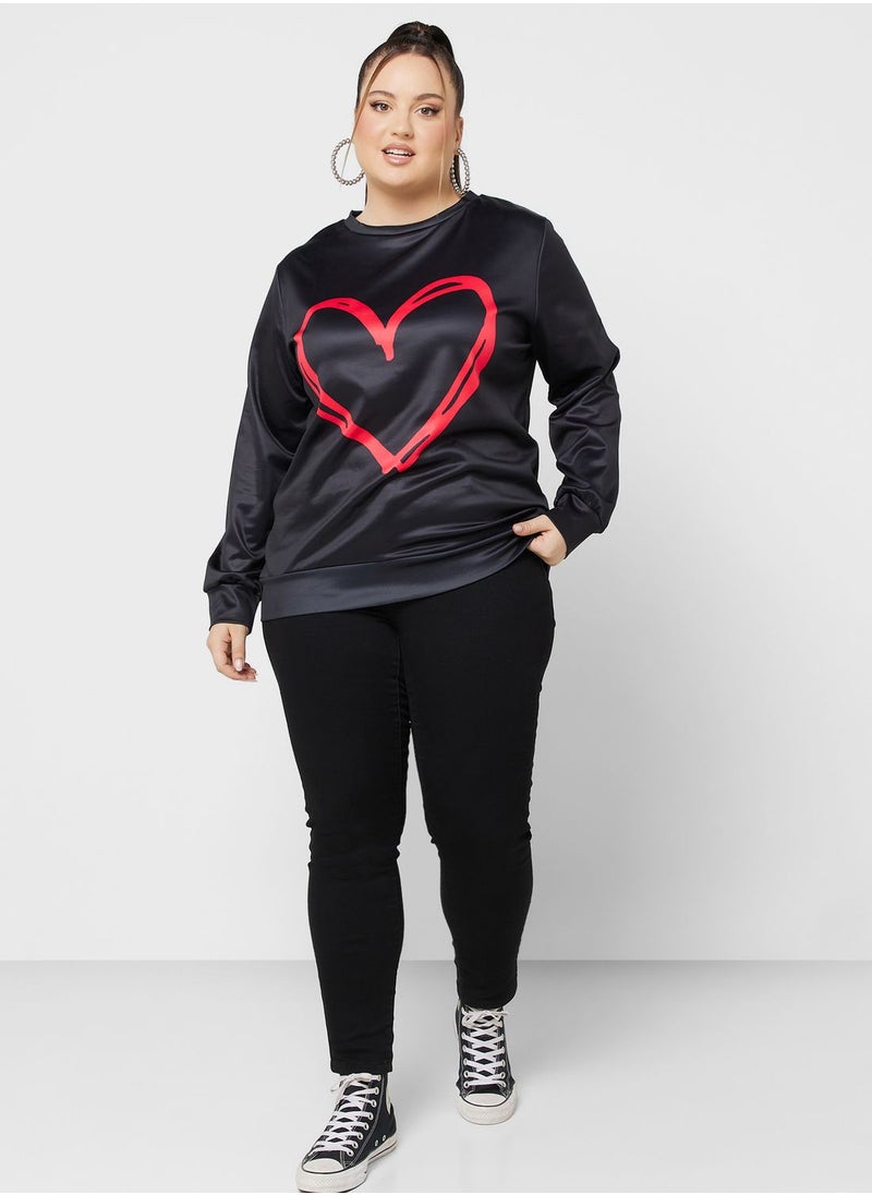 Ginger Plus Printed Sweatshirt  - Image 4
