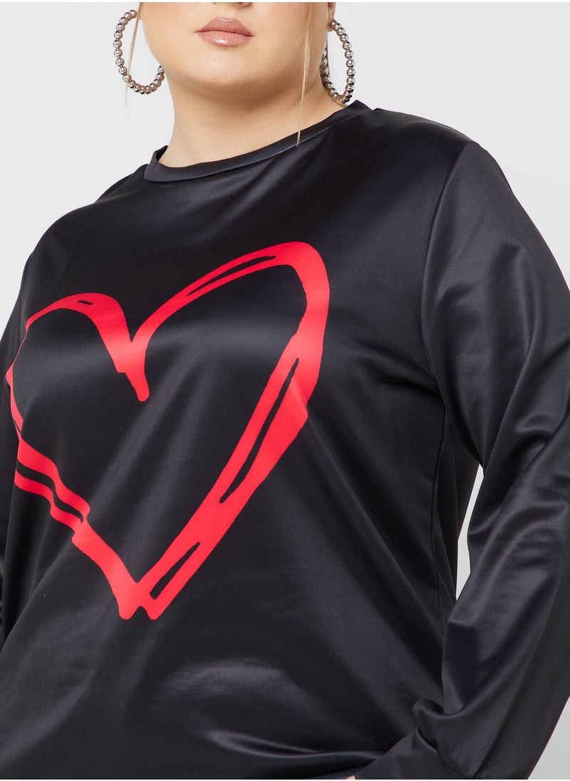 Ginger Plus Printed Sweatshirt  - Image 3