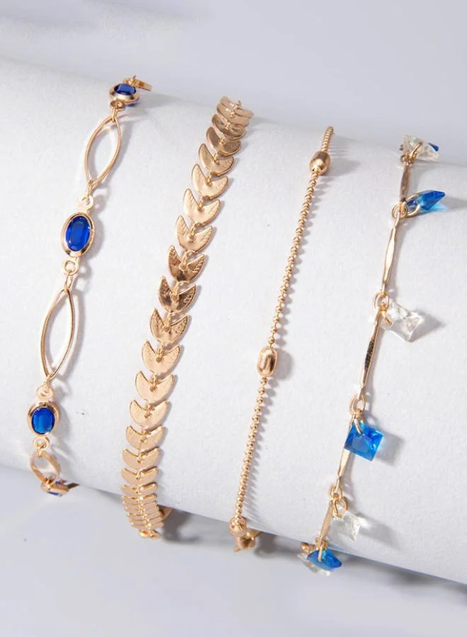 Styli Set of 4 - Embellished Assorted Anklet