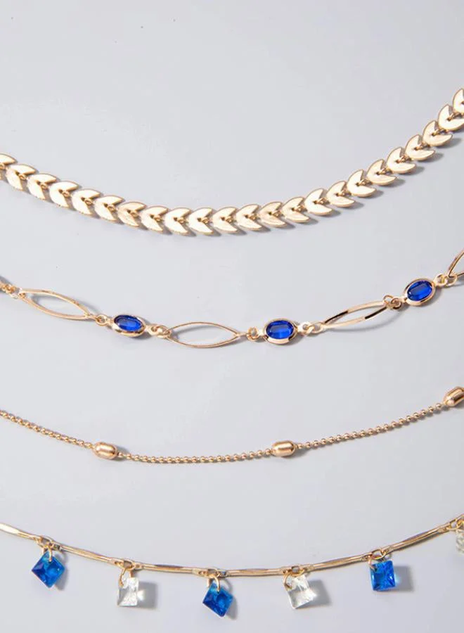 Styli Set of 4 - Embellished Assorted Anklet