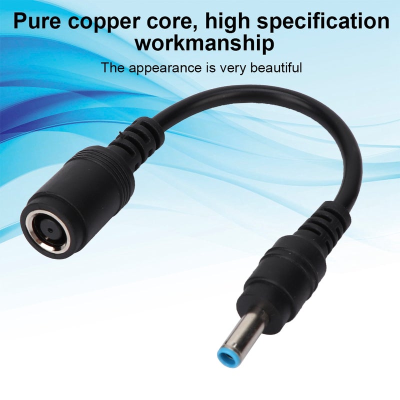 7.4 x 5.0 Female to 4.5 x 3.0mm Male 7.4 to 4.5 for HP/Dell Power Adapter Conversion Line - Image 1