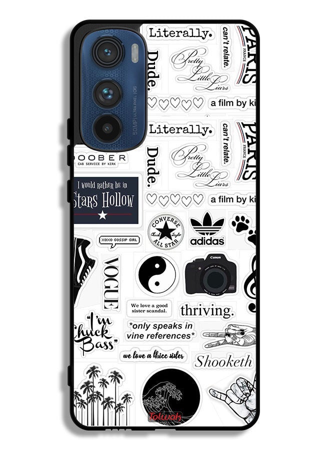 Tolwak Motorola Edge 30 Protective Case Cover Only Speaks - Image 1