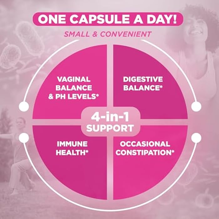 Vital Planet - Vital Flora Women’s Daily Probiotic 60 Billion CFU, 60 Diverse Strains, 7 Organic Prebiotics, Vaginal and Immune Support, Bloating, Digestive Health Probiotics for Women 30 Capsules - Image 3