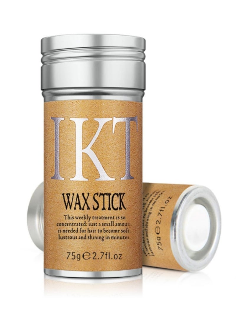 IKT Strong and Long-Lasting Hold Hair Wax Stick - Non-Greasy Styling Solution for Flyaways and Frizz, Suitable for Unisex Use  - Image 1