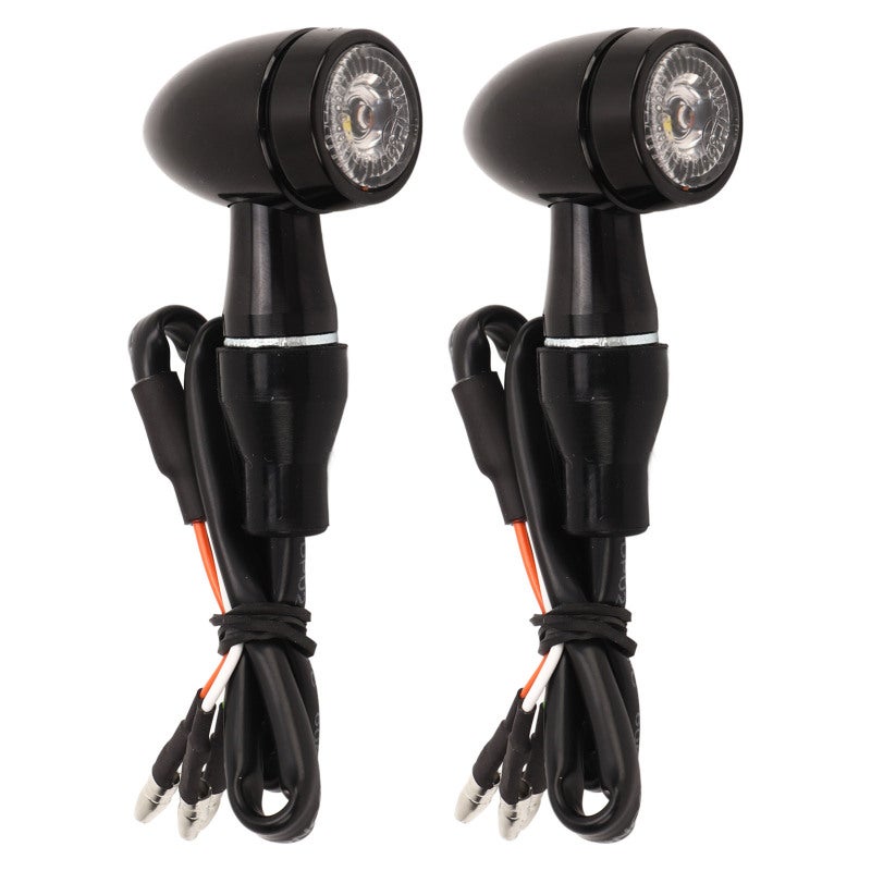Turn Signal Light 12V DC Motorcycle Brake Running Lights - Multifunctional ABS Metal Turn Signal Indicator Lamp for Motorcycle Modification - Image 1