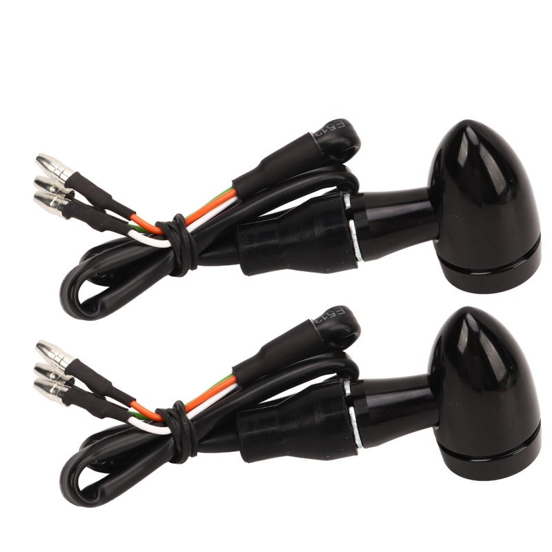 Turn Signal Light 12V DC Motorcycle Brake Running Lights - Multifunctional ABS Metal Turn Signal Indicator Lamp for Motorcycle Modification - Image 4