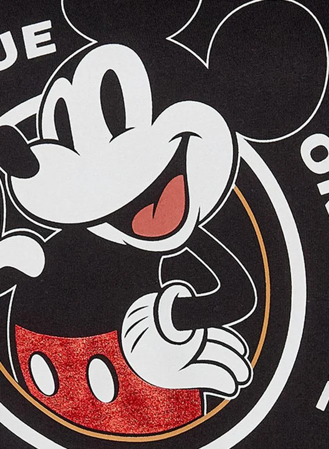 SP Characters Mickey Mouse Boxy Fit Cotton T-shirt