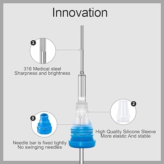 SHIELD PLUS 7RS 18RS Cartridge Needles SHIELD PLUS Round Shader Sets 20 Count - Image 3