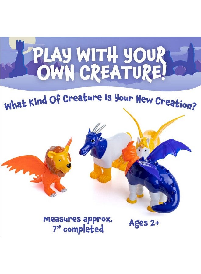 POPULAR PLAYTHINGS Magnetic Mix or Match Mythical Kingdom Toy Play Set, 15 Pieces - Image 5