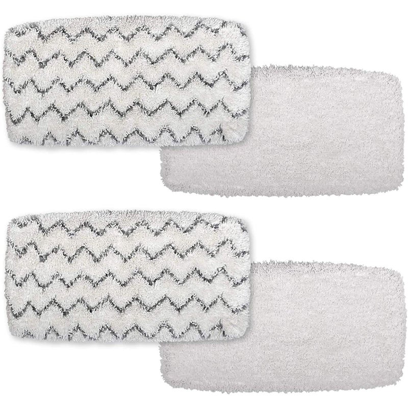 F Flammi Flammi 1252 Vac  Steam Mop Pad for Bissell PowerFresh Vac  Steam 2747A 1132 1543 1632 1652 Symphony Vacuum and Steam Mop Series 4 Pack 