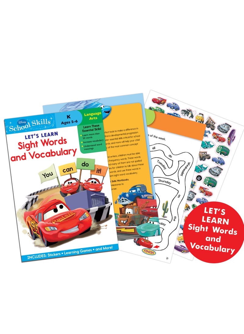 Disney - Lets Learn - Sight Words And Vocabulary No2 Disney - Image 1