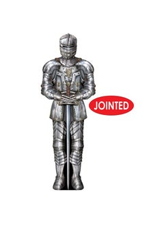 Beistle Beistle Knight Suit of Armor Photo Prop Backdrop, 6' Tall, Set of 2 - Medieval Themed Party Decoration, Cut Out Fantasy Decor  - Image 4