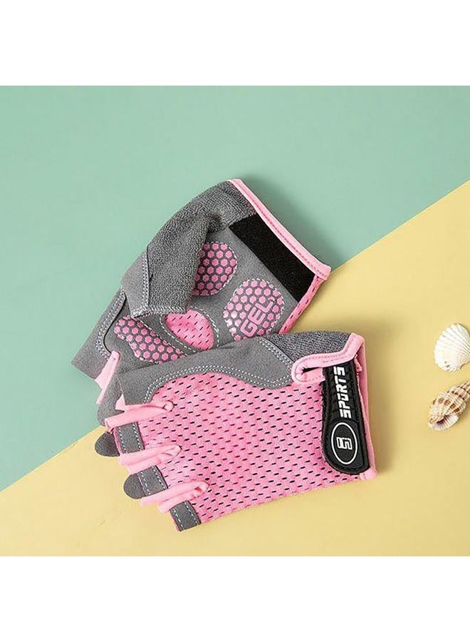 CXQRR Kids Sport Gloves, Kids Half Finger Gloves, Kids Boys Girls Cycling Gloves, Kids Fishing Gloves for Cycling Camping Fishing Outdoor Sports - Image 2