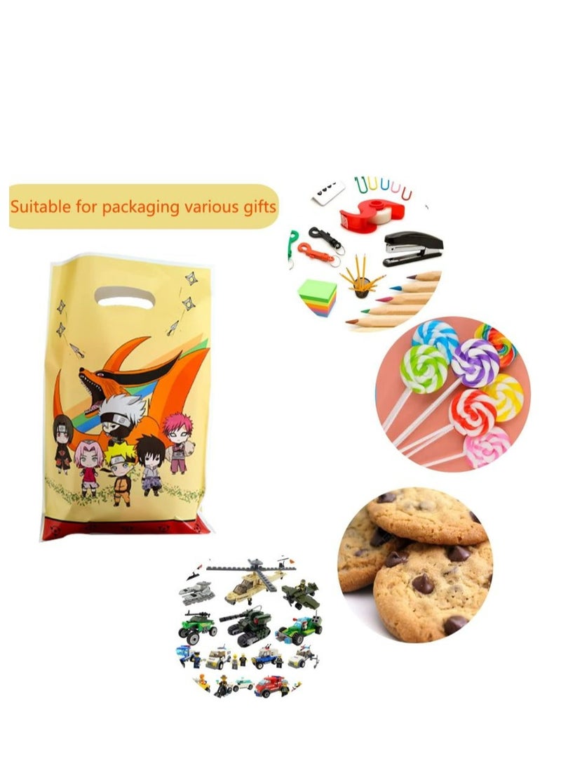 Tamona Naruto Party Favor Bags, Birthday Party Loot Bags for Kids- 10Pcs. - Image 4