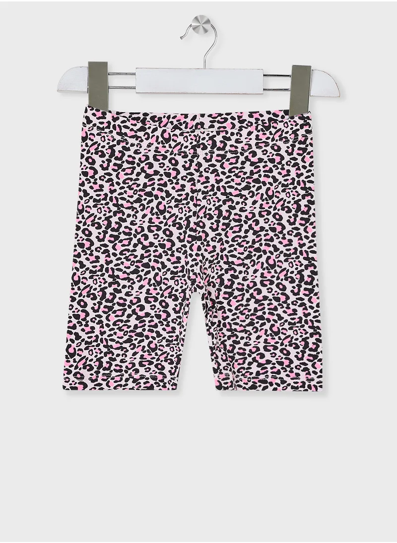 كوتون Kids Printed Leggings