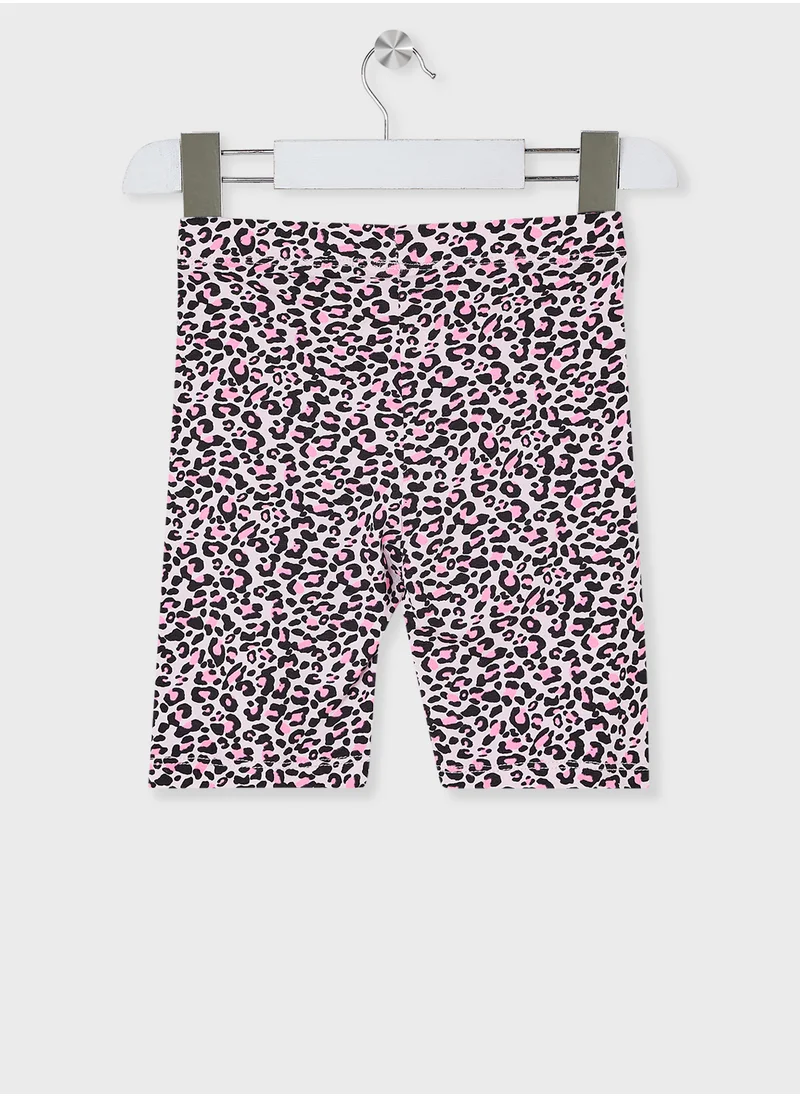 كوتون Kids Printed Leggings